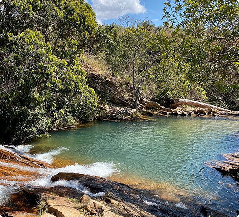imagem poço azul